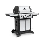 Broil King Signet 390 - 3 Burner Gas BBQ Grill with Side Burner and Rotisserie - Stainless Steel - Image 3