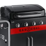 Char-Broil Gas2Coal 2.0 440 - 4 Burner Dual Fuel Gas & Charcoal BBQ Grill - Black - Image 4
