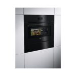 AEG CombiQuick Built-in Combination Microwave Oven with Grill - Black - Image 6