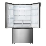 Hisense 596 Litre French Style American Fridge Freezer With Super Cooling - Stainless Steel Look - Image 7