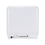 electriQ Freestanding Mini Table Top Portable Dishwasher - White - Image 4