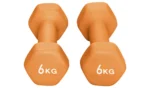 Opti Neoprene 6kg Dumbbells - Set of 2 - Image 3