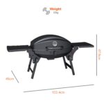 Boss Grill Louisiana - Portable Single Burner Gas BBQ Grill - Image 3