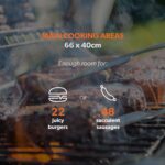 Boss Grill Georgia Classic - 4 Burner Gas BBQ Grill with Side Burner - Silver - Image 17