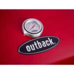 Outback Meteor - 4 Burner Gas BBQ Grill with Side Burner - Red - Image 7