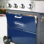 Outback Meteor - 4 Burner Gas BBQ Grill with Side Burner - Blue - Image 9
