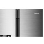 Hisense 596 Litre French Style American Fridge Freezer With Super Cooling - Stainless Steel Look - Image 8