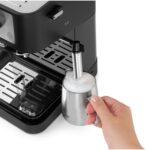 Delonghi Stilosa Barista Espresso Machine & Cappuccino Maker - Black/Silver - Image 6
