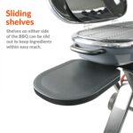 Boss Grill Deluxe Portable - 2 Burner Gas BBQ Grill with Trolley - Grey - Image 8