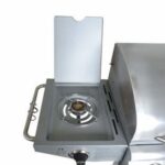 Boss Grill Georgia Classic - 6 Burner Gas BBQ Grill with Side Burner - Silver - Image 6