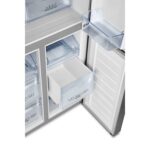 Hisense 432 Litre Four Door American Fridge Freezer With Dual Cooling - Stainless steel - Image 8