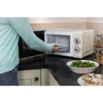 Russell Hobbs 17L Retro Solo Microwave - Cream - Image 5