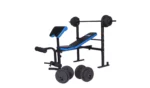 Pro Fitness Folding Workout Bench with 50kg Weight Package - Image 6