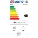 Hoover 263 Litre 70/30 Integrated Fridge Freezer - Image 5