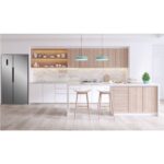 Candy 442 Litre Side-By-Side American Fridge Freezer - Silver - Image 10