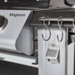 Outback Magnum - 3 Burner Gas BBQ Grill with Side Burner - Black & Silver - Image 13