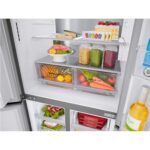 LG 506 Litre Four Door American Fridge Freezer With NatureFresh - Shiny Steel - Image 11