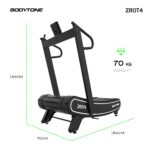 Bodytone ZRO- T4 Curve Treadmill - Image 8