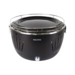 electriQ Portable Smokeless BBQ XL - Lotus Style with Fan - Image 2