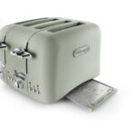 DeLonghi Argento Flora Four Slice Toaster - Green - Image 3