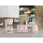 DeLonghi Argento Flora Four Slice Toaster - Pink - Image 5