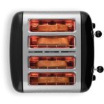 Dualit Lite 4 Slice Toaster - Black - Image 4