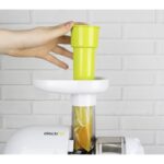 electriQ Horizontal Slow Masticating Cold Press Juicer Machine - Image 3