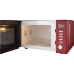 Beko 20L Retro Solo Microwave - Red - Image 3