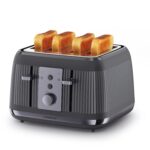 Kenwood Dusk 4 Slice Toaster - Slate Grey - Image 3