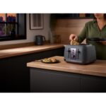 Kenwood Dusk 4 Slice Toaster - Slate Grey - Image 4