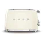 Smeg Cream Retro 4 Slice Toaster - Image 2