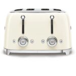Smeg Cream Retro 4 Slice Toaster - Image 5