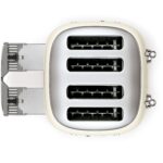 Smeg Cream Retro 4 Slice Toaster - Image 6