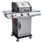 Char-Broil Advantage PRO S 3 - with different Burner Gas BBQ Grill with Side Burner - Silver