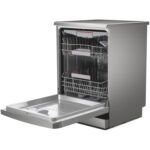 Bosch Serie 6 14 Place Settings Freestanding Dishwasher - Silver - Image 4