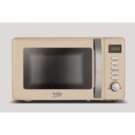 Beko 20L Retro Digital Microwave Oven - Cream - Image 3