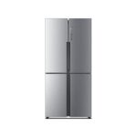 Haier 500 Litre Four Door American Fridge Freezer - Stainless steel