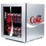 Husky 48 Litre Diet Coke Mini Fridge - Silver - Image 2