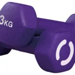 Opti Neoprene Dumbbell Set - 2 x 3kg