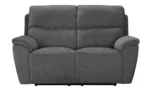 Home Sandy 2 Seater Power Recliner Sofa - Charcoal