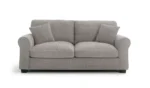 Habitat Lisbon Fabric 3 Seater Sofa - Grey