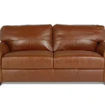 Habitat Salisbury Leather 3 Seater Sofa - Tan