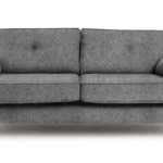 Habitat Isla 3 Seater Fabric Sofa - Grey