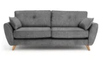 Habitat Isla 3 Seater Fabric Sofa - Grey