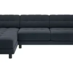 Habitat Hendricks Left Hand Corner Chaise Sofa - Charcoal