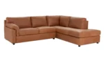 Habitat Florence LeatherRight Hand Corner Chaise Sofa - Tan