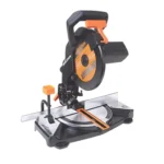 EVOLUTION R210CMS 210MM ELECTRIC SINGLE-BEVEL MULTI MATERIAL COMPOUND MITRE SAW 220-240V