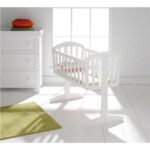 White Swinging Crib - East Coast Vienna