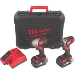 MILWAUKEE M18 BPP2Q-402C 18V 2 X 4.0AH LI-ION REDLITHIUM CORDLESS TWIN PACK