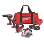 MILWAUKEE M18 BPP4C-402B 18V 2 X 4.0AH LI-ION REDLITHIUM CORDLESS 4 PIECE KIT